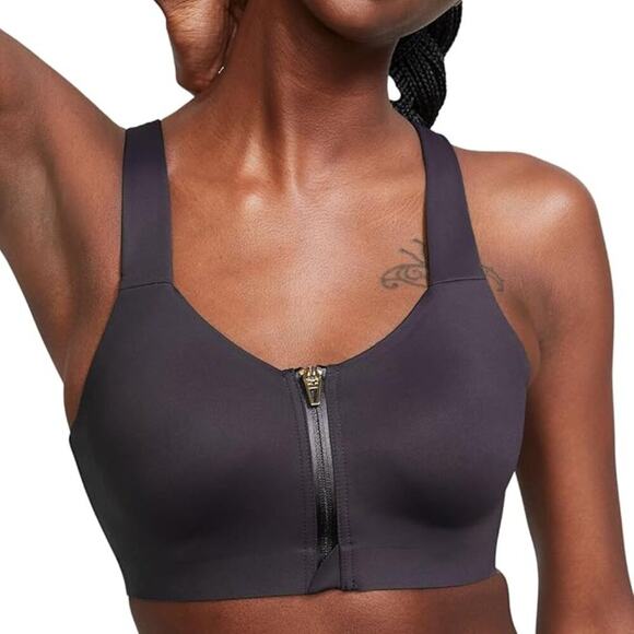 Victoria's Secret Sports Bra Women's 34DDD Zipper Front Closure High Imp… - Picture 1 of 14